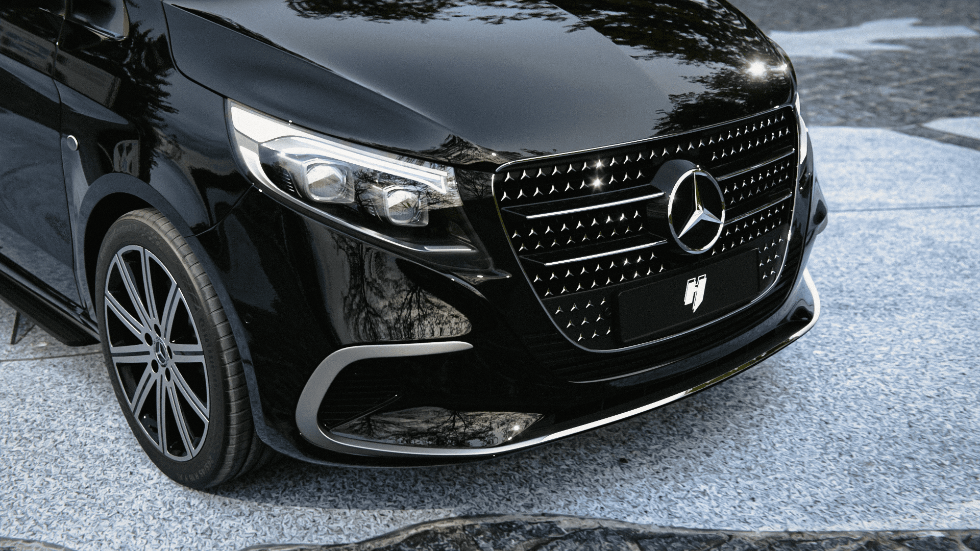 V-Klasse Kühlergrill